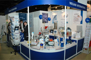 Стенд компании Wiegand International на выставке «Международная химическая ассамблея – ICA-2010»