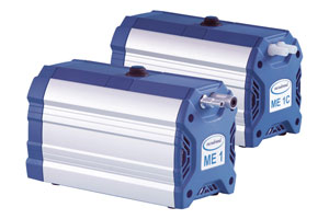 Компактные вакуумные мембранные насосы Vacuubrand ME 1/ME 1C