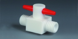 Кран двухходовой Bohlender Ø 8 мм, GL25, PTFE