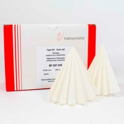 Кизельгуровые фильтры Hahnemühle 287, складчатые, Ø 150 мм