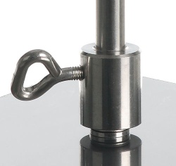 Зажим-фиксатор Bochem для стержней, без резьбы, 12 мм, нержавеющая сталь