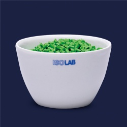 Тигель ISOLAB, низкая форма, Ø 45 х 29 мм, фарфор