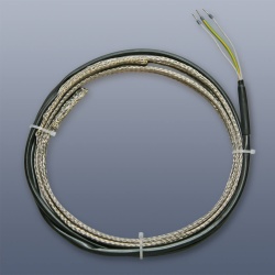 Нагревательная лента SAF (Kletti) KM-HT-PSS, изоляция из PTFE, медно-никелевая оплетка, макс. температура 260°C, 2,5 м