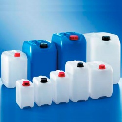 Канистра Kautex 6 л, HDPE, Ø 45 мм, естественный цвет, без крышки