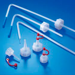 Крышка-промывалка Kautex, LDPE, естественный цвет, Ø 28 мм, для узкогорлых бутылей объемом 2000 мл