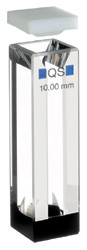 Кювета флуоресцентная Hellma 109.004F-QS кварцевая, оптический путь 10x4 мм, для магнитных мешалок