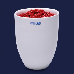 Тигель ISOLAB, высокая форма, Ø 46 х 58 мм, фарфор