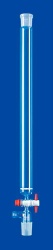 Хроматографическая колонка Lenz 600 мм, 430 мл, NS29/32, с фриттой, PTFE кран, боковой отвод GL18, стекло