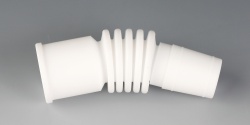 Гофрированная трубка Bohlender NS 29/32, прогиб 40°, PTFE