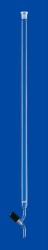 Хроматографическая колонка Lenz 400 мм, 125 мл, NS29/32, с фриттой, PTFE игольчатый кран, стекло