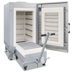 Печь камерная Nabertherm NW 440/H/C440, обогрев с пяти сторон, с выдвижным подом, 1340°C