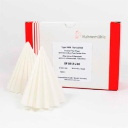 Универсальные бумажные фильтры Hahnemühle 0858, складчатые, Ø 320 мм