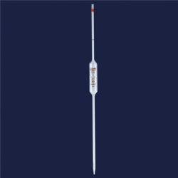 Пипетка Мора ISOLAB 10 мл, с одной меткой, класс A, стекло