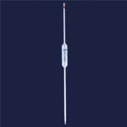 Пипетка Мора ISOLAB 10 мл, с одной меткой, класс AS, стекло